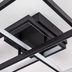 Hofstein Ghana Deckenleuchte LED Schwarz, 3-flammig, Fernbedienung, Farbwechsler 30 Hofstein Ghana Deckenleuchte LED Schwarz, 3-flammig, Fernbedienung, Farbwechsler -LED Leuchten Verkäufe ghana deckenleuchte h3380574 10