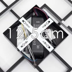 Hofstein Ghana Deckenleuchte LED Schwarz, 3-flammig, Fernbedienung, Farbwechsler 39 Hofstein Ghana Deckenleuchte LED Schwarz, 3-flammig, Fernbedienung, Farbwechsler -LED Leuchten Verkäufe ghana deckenleuchte h3380574 19