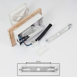 Hofstein Giresta Deckenleuchte LED Weiß, Naturfarben, 1-flammig -LED Leuchten Verkäufe giresta deckenleuchte h3435793 4