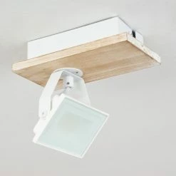 Hofstein Giresta Deckenleuchte LED Weiß, Naturfarben, 1-flammig -LED Leuchten Verkäufe giresta deckenleuchte h3435793 7
