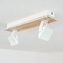 Hofstein Giresta Deckenleuchte LED Weiß, Naturfarben, 2-flammig -LED Leuchten Verkäufe giresta deckenleuchte h3435816 7