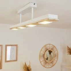 Hofstein Giresta Deckenleuchte LED Weiß, 4-flammig -LED Leuchten Verkäufe giresta deckenleuchte h3435830 6