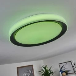 Hofstein Gladstone Deckenleuchte LED Schwarz, Weiß, 1-flammig, Fernbedienung 20 Hofstein Gladstone Deckenleuchte LED Schwarz, Weiß, 1-flammig, Fernbedienung -LED Leuchten Verkäufe gladstone deckenleuchte h3384541 8