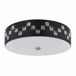 Globo ABELIA Deckenleuchte LED Schwarz, 1-flammig -LED Leuchten Verkäufe globo abelia deckenleuchte 15449d 2