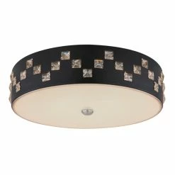 Globo ABELIA Deckenleuchte LED Schwarz, 1-flammig -LED Leuchten Verkäufe globo abelia deckenleuchte 15449d 7