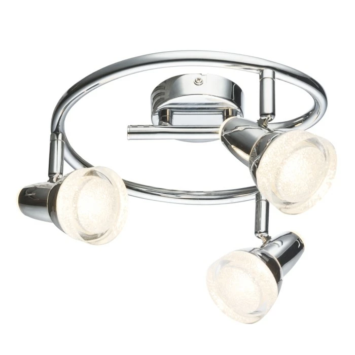 Globo Alaska Deckenstrahler LED Chrom, 3-flammig 1 Globo Alaska Deckenstrahler LED Chrom, 3-flammig