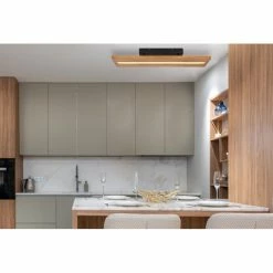 Globo ALINA Deckenleuchte LED Schwarz, 1-flammig -LED Leuchten Verkäufe globo alina deckenleuchte 15553d 3