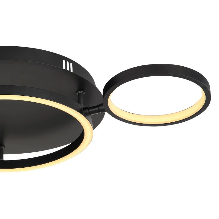 Globo ANTONIUS Deckenleuchte LED Schwarz, 1-flammig 5 Globo ANTONIUS Deckenleuchte LED Schwarz, 1-flammig – Bild 5