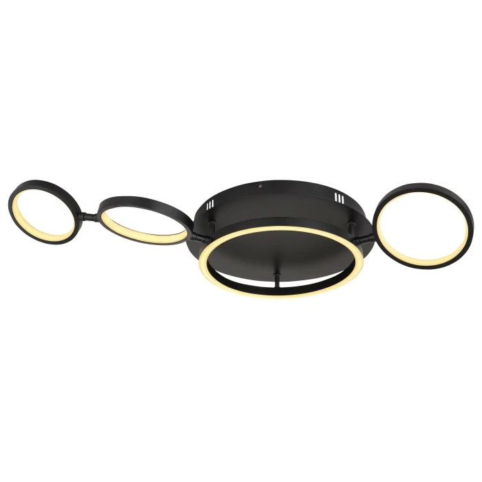 Globo ANTONIUS Deckenleuchte LED Schwarz, 1-flammig 6 Globo ANTONIUS Deckenleuchte LED Schwarz, 1-flammig – Bild 6