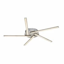 Globo Artax Deckenleuchte LED Nickel-Matt, 1-flammig -LED Leuchten Verkäufe globo artax deckenleuchte 67002 17 2