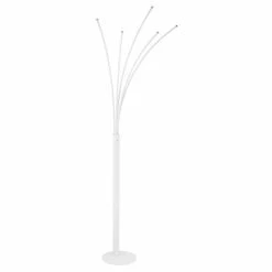 Globo BIZZY Bogenlampe LED Weiß, 1-flammig -LED Leuchten Verkäufe globo bizzy bogenlampe 59229w 2