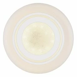 Globo BURRO Deckenleuchte LED Weiß, 1-flammig, Fernbedienung, Farbwechsler -LED Leuchten Verkäufe globo burro deckenleuchte 41369 18 4