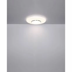 Globo CANDIDA Deckenleuchte LED Weiß, 1-flammig, Fernbedienung -LED Leuchten Verkäufe globo candida deckenleuchte 48311 30 8