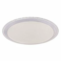 Globo CARRY Deckenleuchte LED Weiß, 1-flammig, Fernbedienung, Farbwechsler