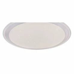 Globo CARRY Deckenleuchte LED Weiß, 1-flammig, Fernbedienung, Farbwechsler -LED Leuchten Verkäufe globo carry deckenleuchte 41354 30sh 5