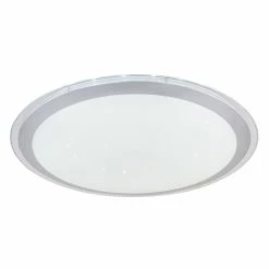 Globo CARRY Deckenleuchte LED Weiß, 1-flammig, Fernbedienung, Farbwechsler -LED Leuchten Verkäufe globo carry deckenleuchte 41354 30sh 6