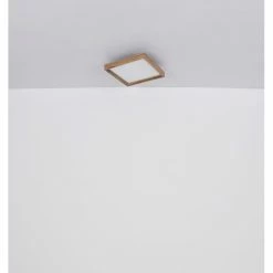 Globo CINDERELLA Deckenpanel LED Weiß, Holzoptik, 1-flammig -LED Leuchten Verkäufe globo cinderella deckenpanel 41595d3 10