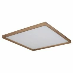 Globo CINDERELLA Deckenpanel LED Weiß, Holzoptik, 1-flammig -LED Leuchten Verkäufe globo cinderella deckenpanel 41595d3 2