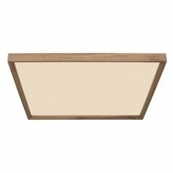 Globo CINDERELLA Deckenpanel LED Weiß, Holzoptik, 1-flammig -LED Leuchten Verkäufe globo cinderella deckenpanel 41595d3 3