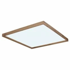 Globo CINDERELLA Deckenpanel LED Weiß, Holzoptik, 1-flammig -LED Leuchten Verkäufe globo cinderella deckenpanel 41595d3 7