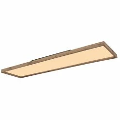 Globo CINDERELLA Deckenpanel LED Weiß, Holzoptik, 1-flammig -LED Leuchten Verkäufe globo cinderella deckenpanel 41595d5 6