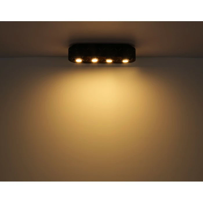 Globo CLARKE Deckenleuchte LED Schwarz, 4-flammig 6 Globo CLARKE Deckenleuchte LED Schwarz, 4-flammig – Bild 6