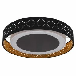 Globo CLARKE Deckenleuchte LED Schwarz, 1-flammig 6 Globo CLARKE Deckenleuchte LED Schwarz, 1-flammig -LED Leuchten Verkäufe globo clarke deckenleuchte 15229d2 2