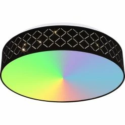 Globo CLARKE Deckenleuchte LED Weiß, 1-flammig, Fernbedienung, Farbwechsler 27 Globo CLARKE Deckenleuchte LED Weiß, 1-flammig, Fernbedienung, Farbwechsler -LED Leuchten Verkäufe globo clarke deckenleuchte 15229d9 11