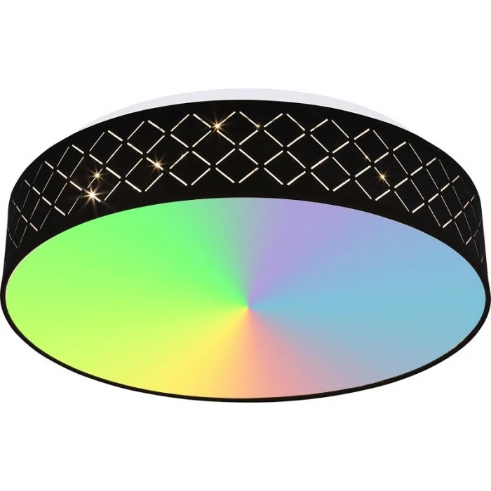 Globo CLARKE Deckenleuchte LED Weiß, 1-flammig, Fernbedienung, Farbwechsler 12 Globo CLARKE Deckenleuchte LED Weiß, 1-flammig, Fernbedienung, Farbwechsler – Bild 12