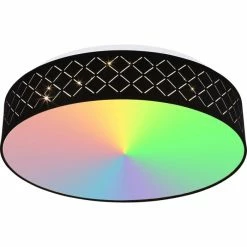 Globo CLARKE Deckenleuchte LED Weiß, 1-flammig, Fernbedienung, Farbwechsler 29 Globo CLARKE Deckenleuchte LED Weiß, 1-flammig, Fernbedienung, Farbwechsler -LED Leuchten Verkäufe globo clarke deckenleuchte 15229d9 13