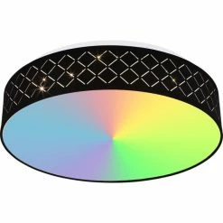 Globo CLARKE Deckenleuchte LED Weiß, 1-flammig, Fernbedienung, Farbwechsler 30 Globo CLARKE Deckenleuchte LED Weiß, 1-flammig, Fernbedienung, Farbwechsler -LED Leuchten Verkäufe globo clarke deckenleuchte 15229d9 14