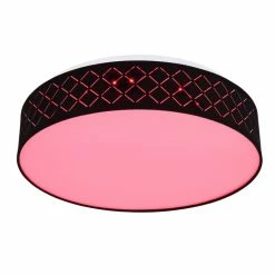 Globo CLARKE Deckenleuchte LED Weiß, 1-flammig, Fernbedienung, Farbwechsler 22 Globo CLARKE Deckenleuchte LED Weiß, 1-flammig, Fernbedienung, Farbwechsler -LED Leuchten Verkäufe globo clarke deckenleuchte 15229d9 6