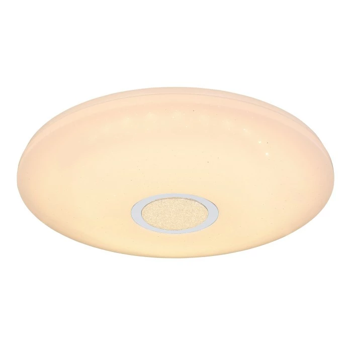 Globo CLARKE Deckenleuchte LED Weiß, 1-flammig, Fernbedienung, Farbwechsler 2 Globo CLARKE Deckenleuchte LED Weiß, 1-flammig, Fernbedienung, Farbwechsler – Bild 2