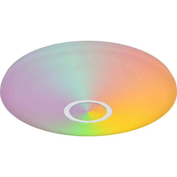 Globo CLARKE Deckenleuchte LED Weiß, 1-flammig, Fernbedienung, Farbwechsler 14 Globo CLARKE Deckenleuchte LED Weiß, 1-flammig, Fernbedienung, Farbwechsler – Bild 14