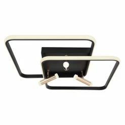 Globo COCO Deckenleuchte LED Schwarz, 1-flammig, Fernbedienung 11 Globo COCO Deckenleuchte LED Schwarz, 1-flammig, Fernbedienung -LED Leuchten Verkäufe globo coco deckenleuchte 67301d 2