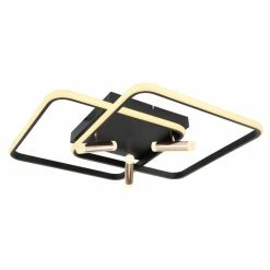 Globo COCO Deckenleuchte LED Schwarz, 1-flammig, Fernbedienung 14 Globo COCO Deckenleuchte LED Schwarz, 1-flammig, Fernbedienung -LED Leuchten Verkäufe globo coco deckenleuchte 67301d 5