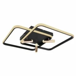 Globo COCO Deckenleuchte LED Schwarz, 1-flammig, Fernbedienung 17 Globo COCO Deckenleuchte LED Schwarz, 1-flammig, Fernbedienung -LED Leuchten Verkäufe globo coco deckenleuchte 67301d 8