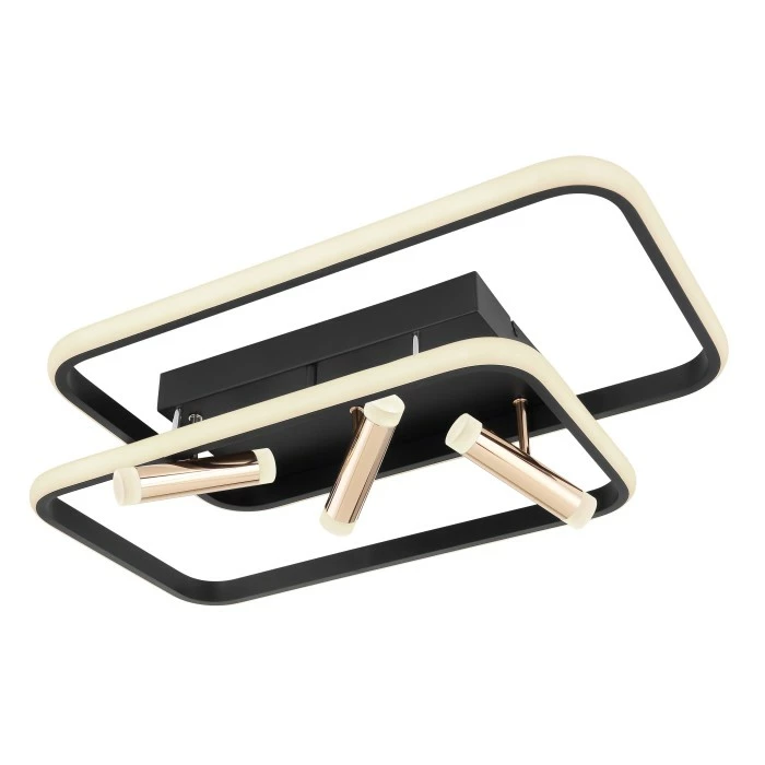 Globo COCO Deckenleuchte LED Schwarz, 1-flammig, Fernbedienung 1 Globo COCO Deckenleuchte LED Schwarz, 1-flammig, Fernbedienung