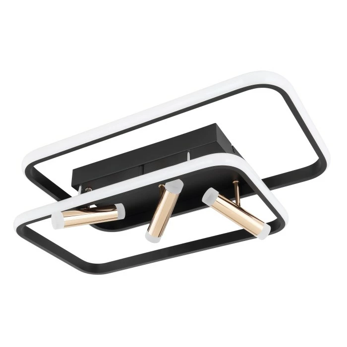 Globo COCO Deckenleuchte LED Schwarz, 1-flammig, Fernbedienung 2 Globo COCO Deckenleuchte LED Schwarz, 1-flammig, Fernbedienung – Bild 2