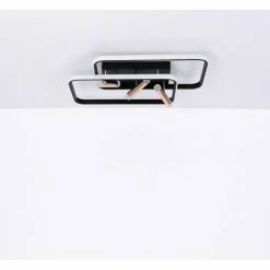 Globo COCO Deckenleuchte LED Schwarz, 1-flammig, Fernbedienung 22 Globo COCO Deckenleuchte LED Schwarz, 1-flammig, Fernbedienung -LED Leuchten Verkäufe globo coco deckenleuchte 67301d1 10