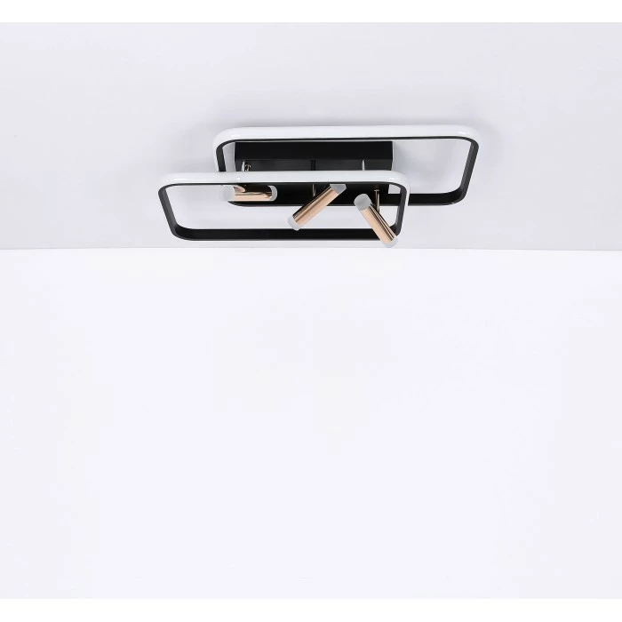 Globo COCO Deckenleuchte LED Schwarz, 1-flammig, Fernbedienung 11 Globo COCO Deckenleuchte LED Schwarz, 1-flammig, Fernbedienung – Bild 11