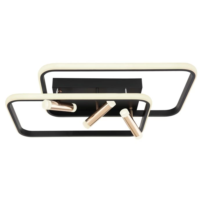 Globo COCO Deckenleuchte LED Schwarz, 1-flammig, Fernbedienung 3 Globo COCO Deckenleuchte LED Schwarz, 1-flammig, Fernbedienung – Bild 3