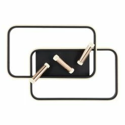 Globo COCO Deckenleuchte LED Schwarz, 1-flammig, Fernbedienung 15 Globo COCO Deckenleuchte LED Schwarz, 1-flammig, Fernbedienung -LED Leuchten Verkäufe globo coco deckenleuchte 67301d1 3