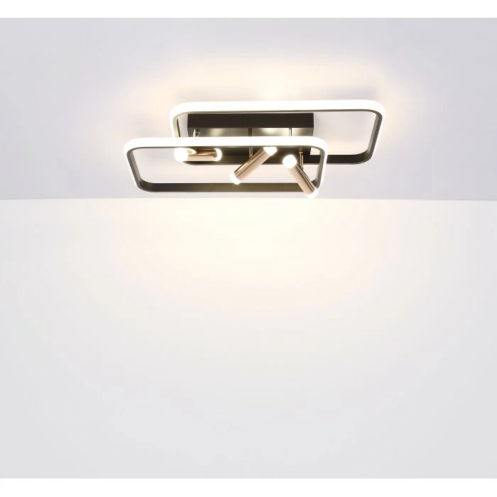 Globo COCO Deckenleuchte LED Schwarz, 1-flammig, Fernbedienung 10 Globo COCO Deckenleuchte LED Schwarz, 1-flammig, Fernbedienung – Bild 10