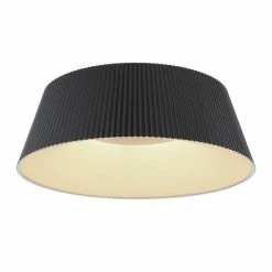 Globo CROTONE Deckenleuchte LED Schwarz, 1-flammig, Fernbedienung