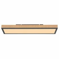 Globo DORO Deckenleuchte LED Schwarz, Holz dunkel, 1-flammig 9 Globo DORO Deckenleuchte LED Schwarz, Holz dunkel, 1-flammig -LED Leuchten Verkäufe globo doro deckenleuchte 416080wd 3