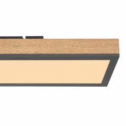 Globo DORO Deckenleuchte LED Schwarz, Holz dunkel, 1-flammig 11 Globo DORO Deckenleuchte LED Schwarz, Holz dunkel, 1-flammig -LED Leuchten Verkäufe globo doro deckenleuchte 416080wd 5