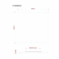 Globo DORO LED Panel Weiß, 1-flammig 13 Globo DORO LED Panel Weiß, 1-flammig -LED Leuchten Verkäufe globo doro led panel 416080d3b 6