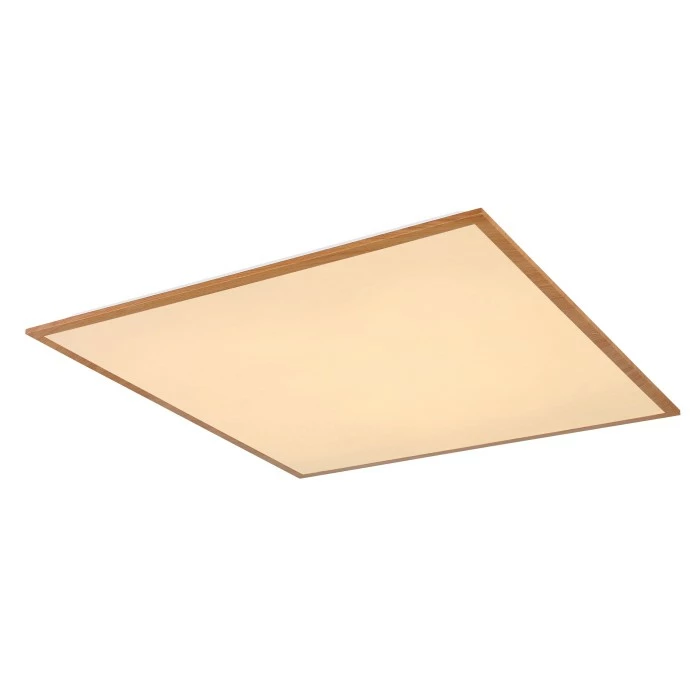 Globo DORO LED Panel Holz hell, 1-flammig 1 Globo DORO LED Panel Holz hell, 1-flammig