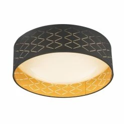 Globo DRUM Deckenleuchte LED Wei&szlig;, 1-flammig